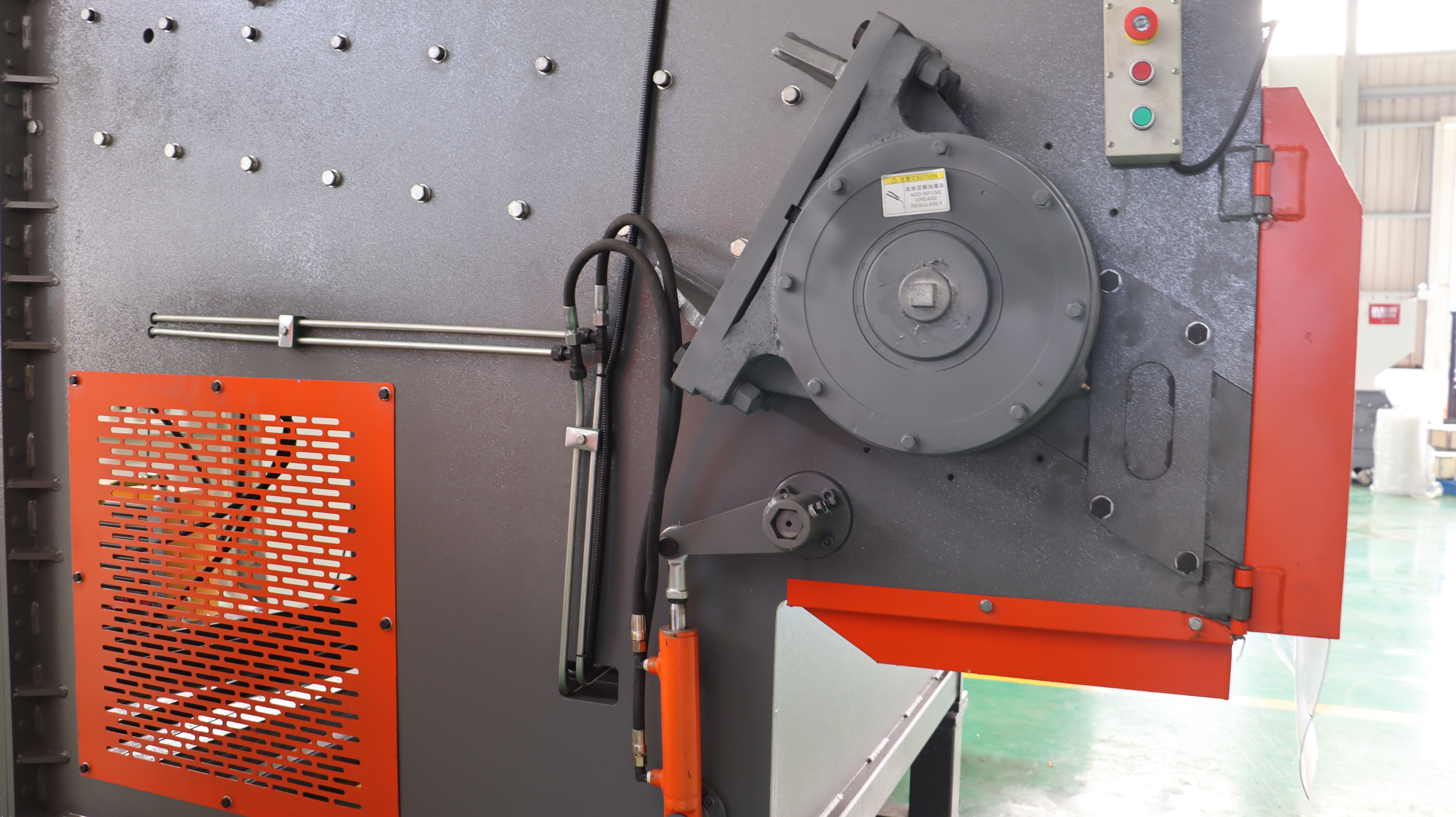 Customized Color Single Shaft Shredder Factory WPS1500-Orange details