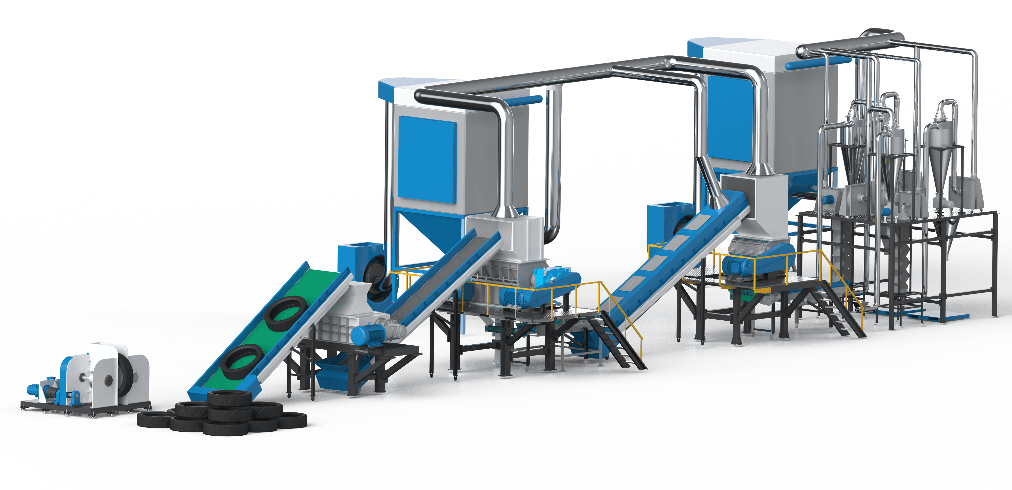 Tire Recycling Line Machine details