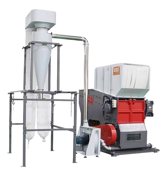 Shredder-Crusher Integrated Machine